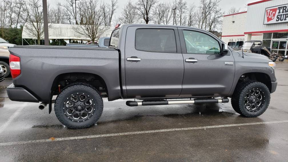 2018 Toyota Tundra with 20x9 wheels
