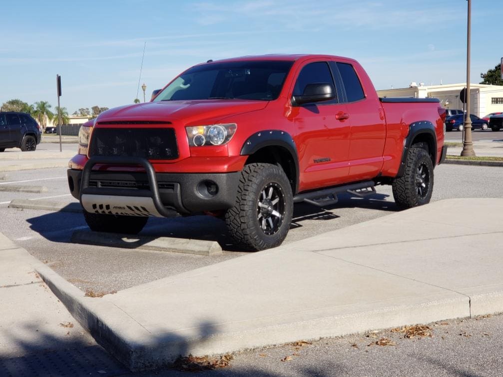 2013 Toyota Tundra with 18x9 wheels