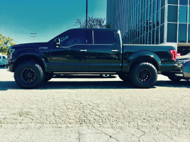 2015 Ford F-150 with 17x8.5 wheels