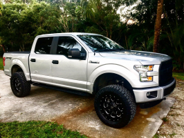 2016 Ford F-150 with 20x9 wheels
