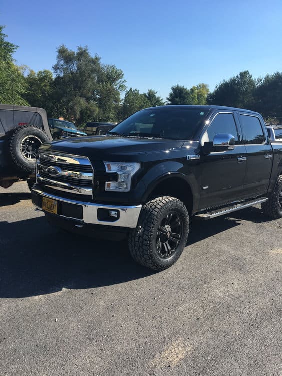 2016 Ford F-150 with 20x9 wheels