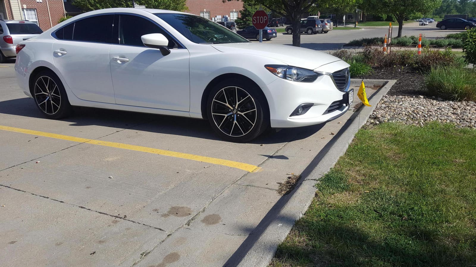 2014 Mazda Mazda6 with 19x8 wheels