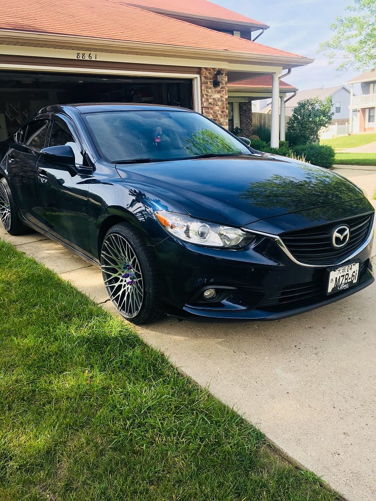 2015 Mazda Mazda6 with 20x10.5 wheels