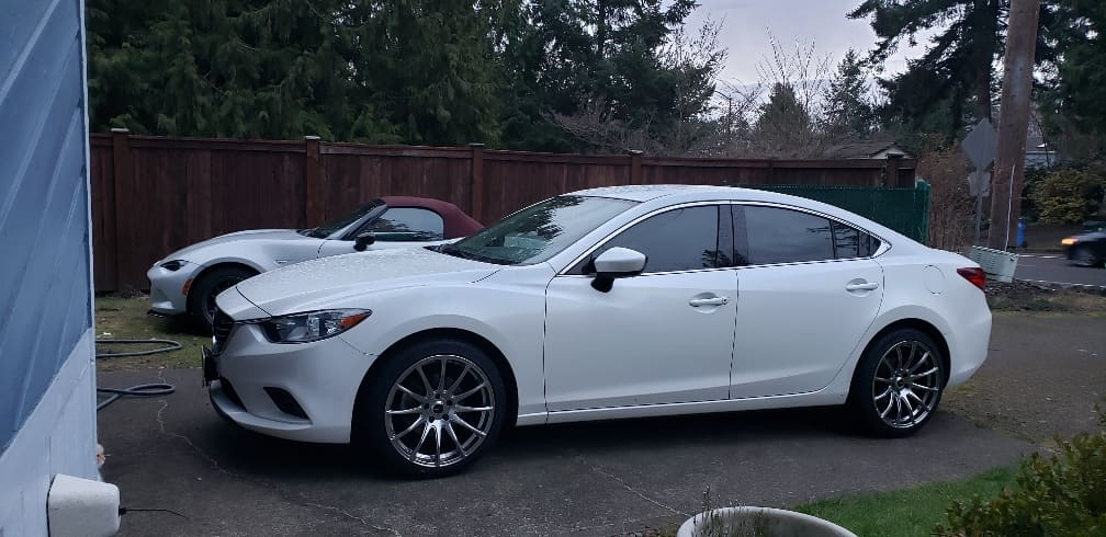 2014 Mazda Mazda6 with 19x9.5 wheels