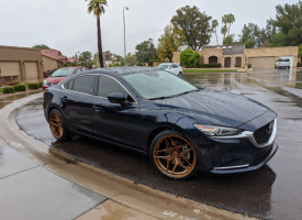 2019 Mazda Mazda6 with 20x10 wheels