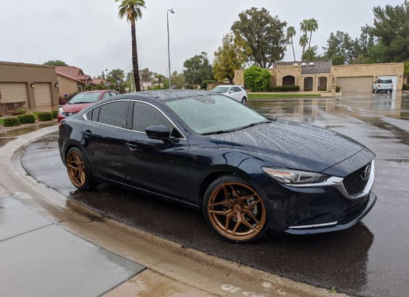 2019 Mazda Mazda6 with 20x10 wheels