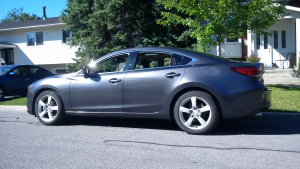 2017 Mazda Mazda6 with Mazda RX8 wheels