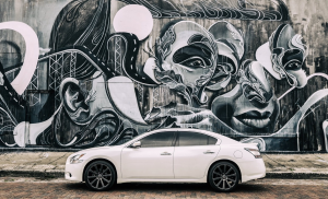 2014 Nissan Maxima with 20x9 wheels