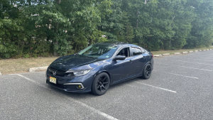 2020 Honda Civic with 17x9.5 wheels