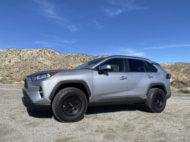 2020 Toyota RAV4 with 16x7 wheels