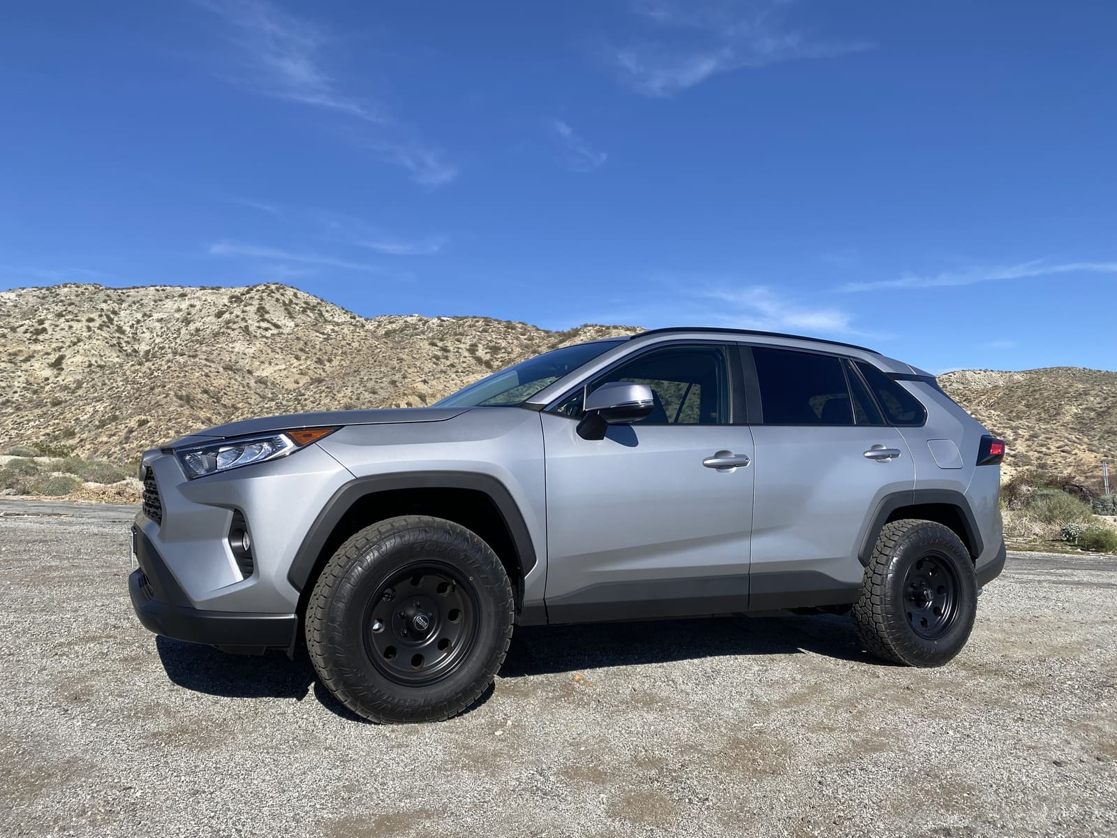 2020 Toyota RAV4 with 16x7 wheels