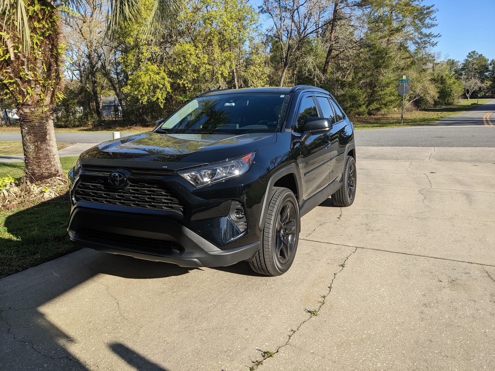 2020 Toyota RAV4 with Highlander wheels