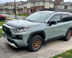 2019 Toyota RAV4 with 17x8 wheels
