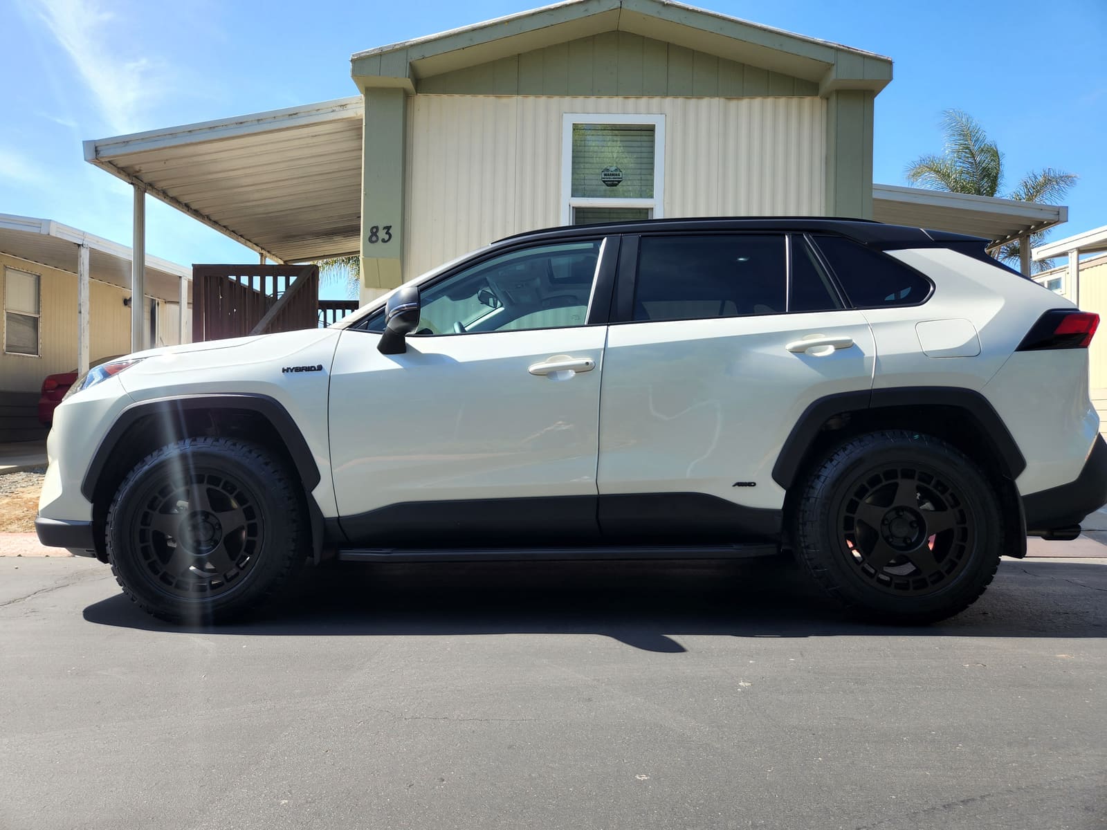 2020 Toyota RAV4 with 18x9 wheels