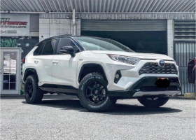 2020 Toyota RAV4 with 17x9 wheels