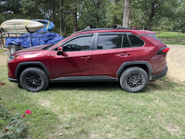 2019 Toyota RAV4 with 17x8 wheels
