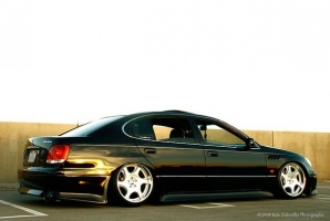 1999 Lexus GS 400 with 19x9 Weds Kranze Bazreia wheels