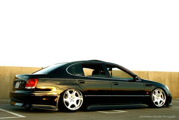 1999 Lexus GS 400 with 19x9 Weds Kranze Bazreia wheels