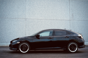 2020 Honda Civic with 18x8 KT22 wheels