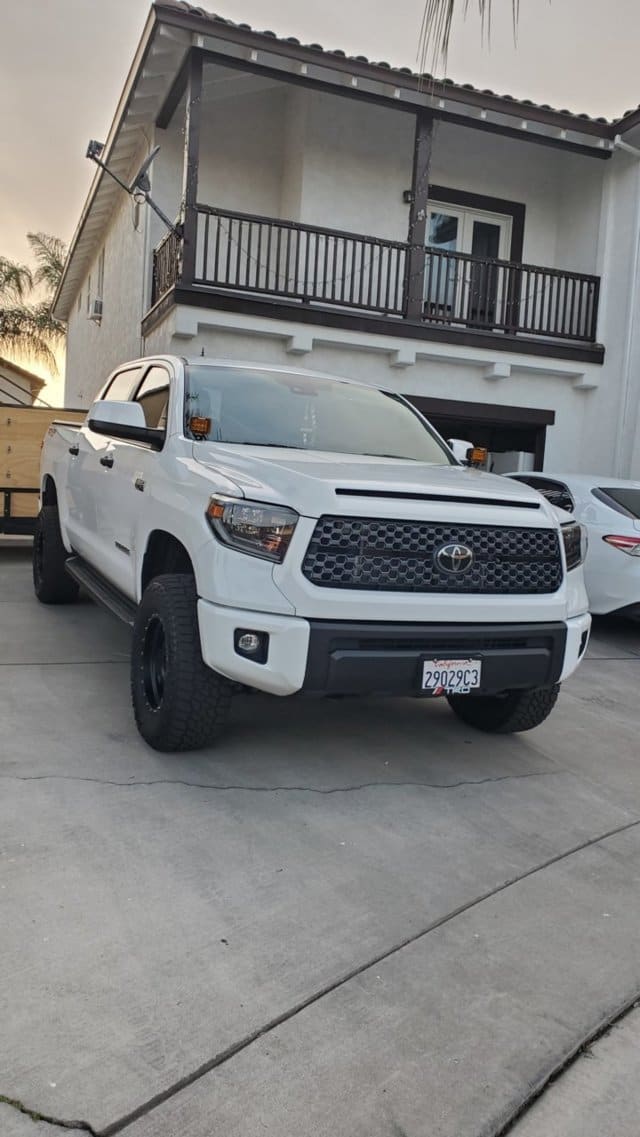2021 Toyota Tundra with 17x8.5 wheels