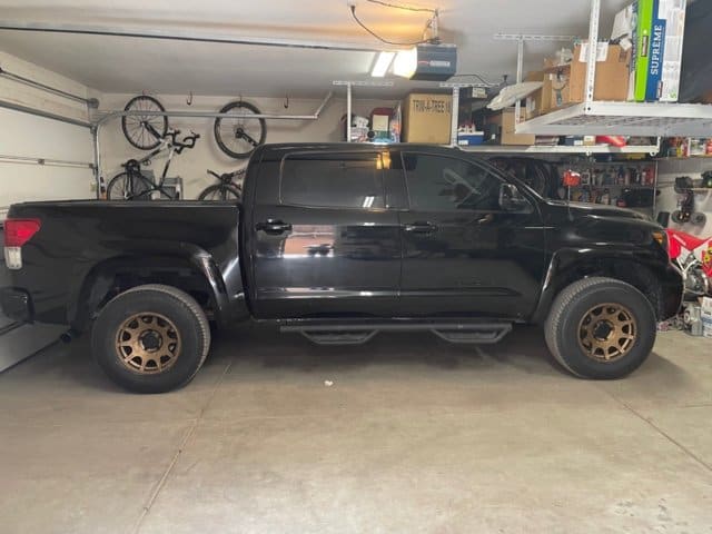 2013 Toyota Tundra with 18x9 wheels