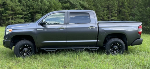 2017 Toyota Tundra with 18x9 wheels