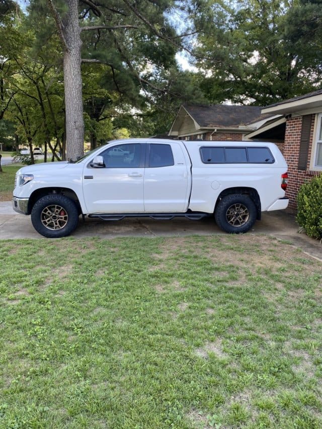 2017 Toyota Tundra with Heritage Edition wheels wheels