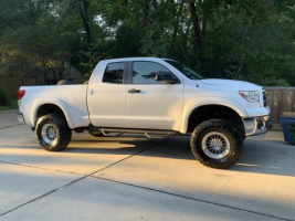2012 Toyota Tundra with 17x9 Dakar wheels