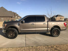 2020 Ford F-150 with 20x9 wheels
