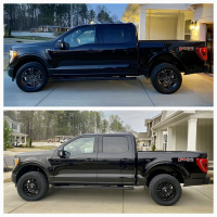 2020 Ford F-150 with 20x9 wheels