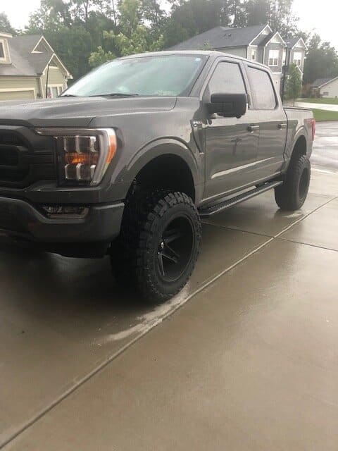 2021 Ford F-150 with 20x12 wheels