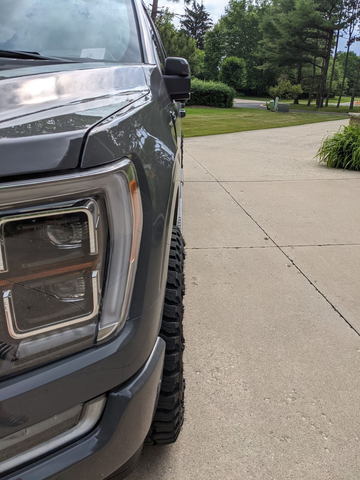 2020 Ford F-150 with 17x8.5 wheels