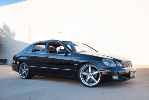 2006 Lexus GS 430 with 19x8.5 Axis Shine wheels