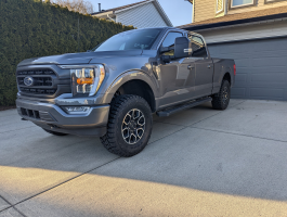 2022 Ford F-150 with Factory Lariat Sport Wheels A/T Tires FX4 Expedition 2021 wheels