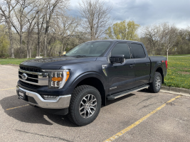 2022 Ford F-150 with Factory Lariat Sport Wheels A/T Tires FX4 Expedition 2021 wheels