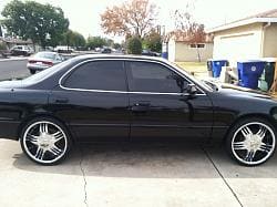1999 Lexus ES 300 with 20x8.5 wheels