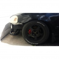 1999 Honda Civic with 15x9 avid.1 av-12 wheels