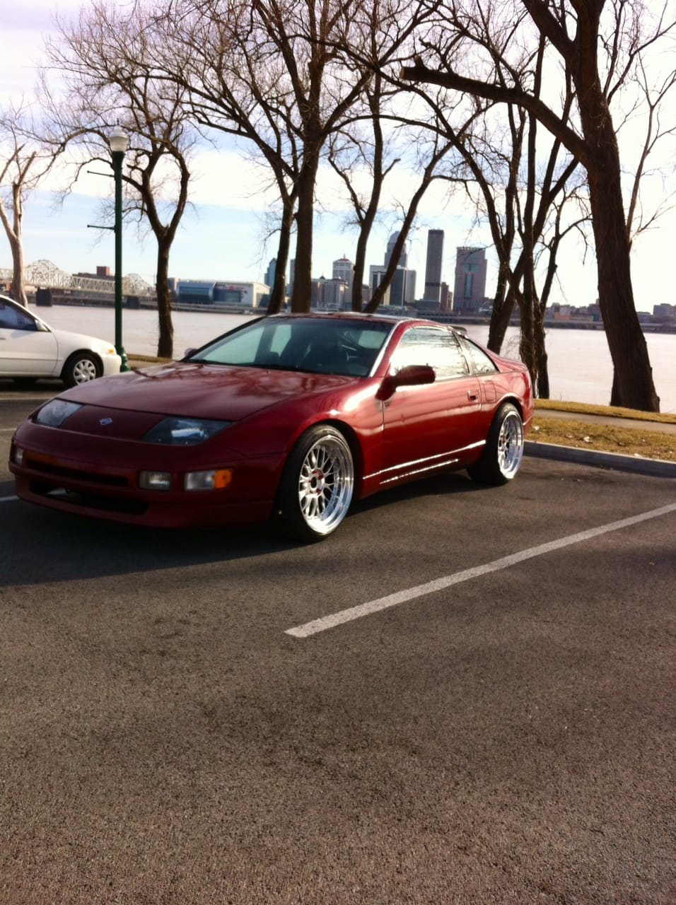 1992 Nissan 300ZX 2-seat with 18x10 XXR 521 wheels