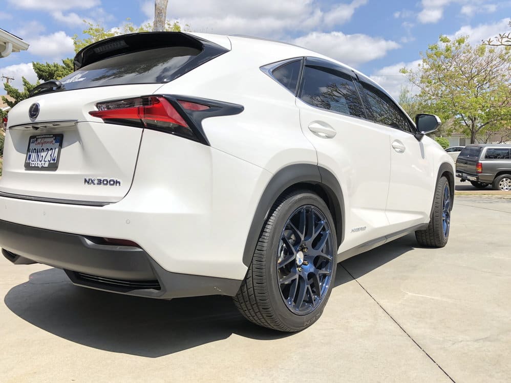 2016 Lexus NX 200t with 20x9 wheels