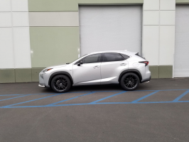 2016 Lexus NX 200t with 20x9.5 FIVE AD S5 wheels