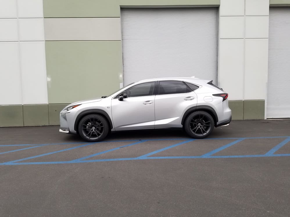 2016 Lexus NX 200t with 20x9.5 FIVE AD S5 wheels
