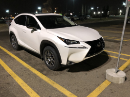 2016 Lexus NX 200t with 17x7.5 Switch wheels