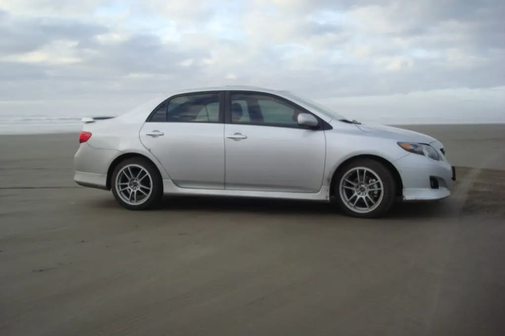 2009 Toyota Corolla with 043 wheels