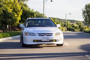 2000 Honda Accord with 18x9.5 xxr 962 wheels