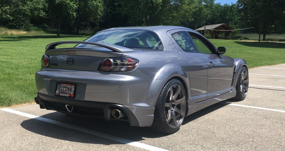 2010 Mazda RX-8 with 19x9.5 wheels