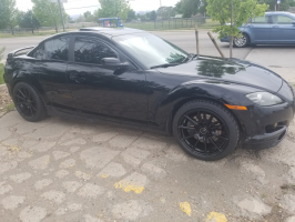 2010 Mazda RX-8 with 18x9.5 wheels