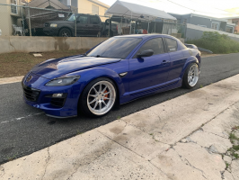 2010 Mazda RX-8 with 19x9.5 wheels