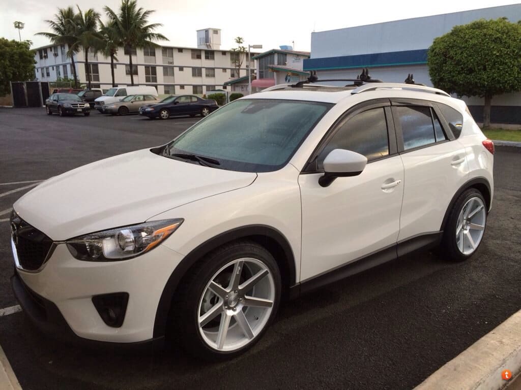 2013 Mazda CX-5 with 20x10 wheels