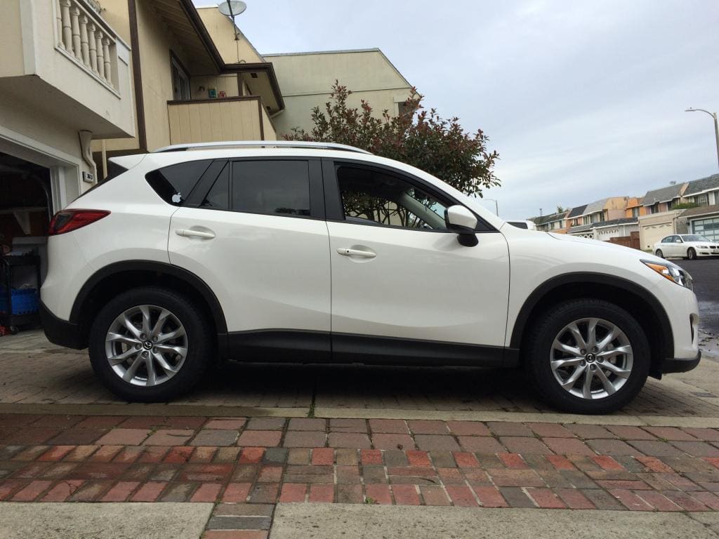 2014 Mazda CX-5 with 18x7 mazda 3 Gt wheels