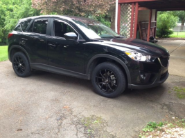2014 Mazda CX-5 with 18x8 wheels